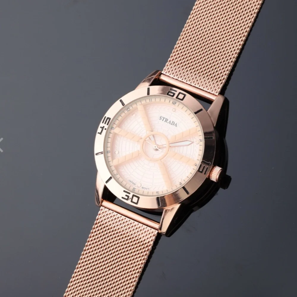 Rosetone Mesh Strap Watch